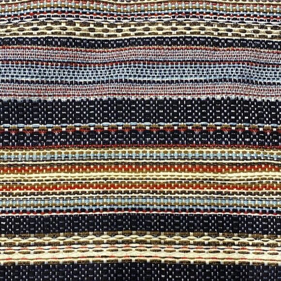 Womens VENUS Dress Size 10 side cutout Jacquard mini dress Striped Woven Twill B - Picture 5 of 9